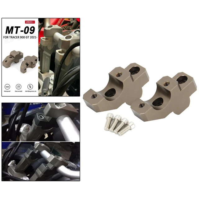 Support de serrage 2 pièces pour    Tracer 900 GT 2021 remplacer