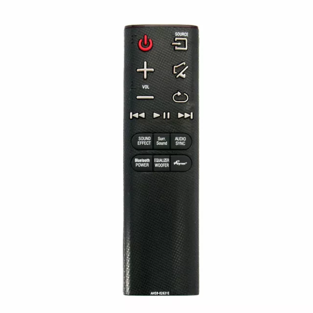 Replacement Remote Control for Samsung Soundbar AH59-02631E HW-H7500 HW-H7501