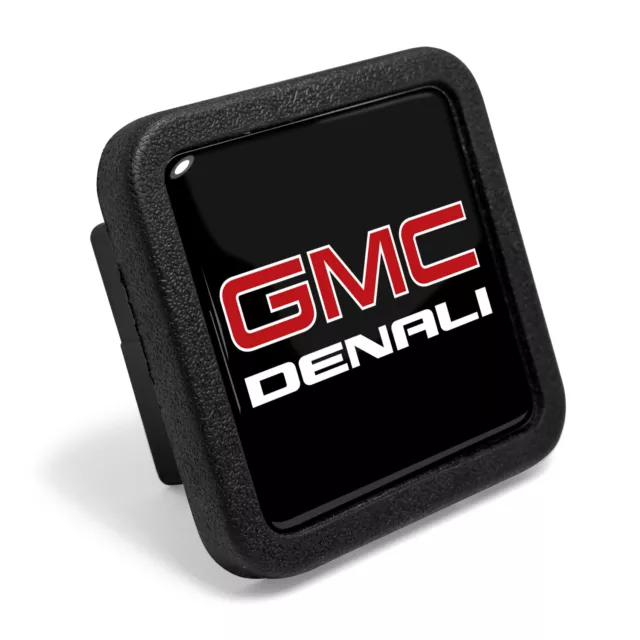GMC Denali Black Rubber Heavy-Duty 2" Tow Hitch Cover