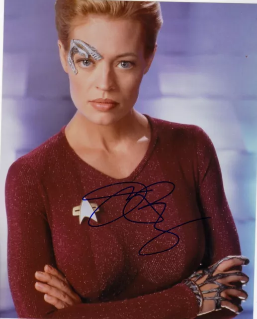 Jeri Ryan Autograph Signed Pp Photo Poster