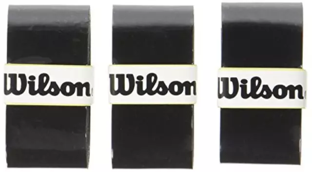 (TG. 3 Pezzi) Wilson Pro Overgrip Comfort, Impugnatura per Racchetta da Tennis U