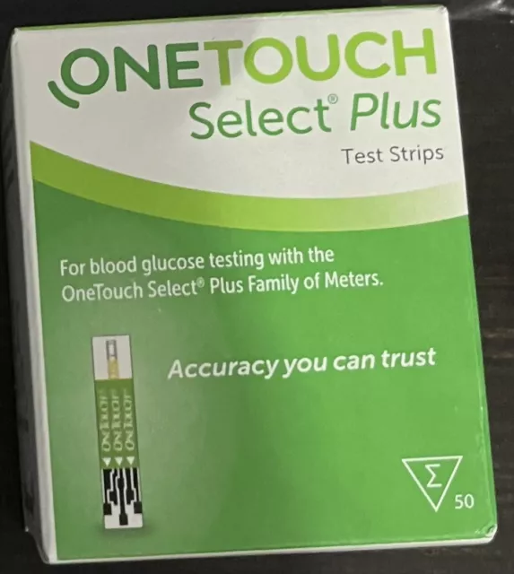 One Touch Select Plus test strips 50