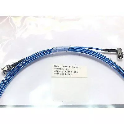 Sma M - Sma M 90 Degree 18Ghz 50R Multibend Fj Cable Assembly Wl Gore 3.5M