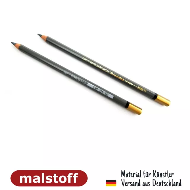Koh-I-Noor Stift Grau, Aquarellstift, weich, Mondeluz bei Malstoff