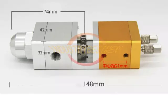 1PC Two-liquid Suction Type Precision Dispensing Valve Dispenser Valve 0.01ML