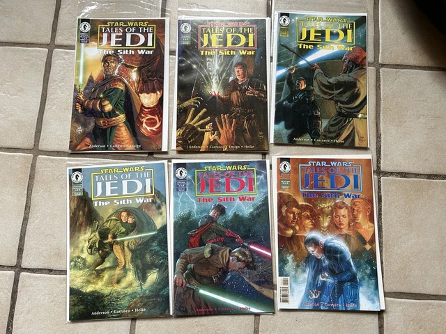 DARK HORSE COMICS; Star Wars Tales of the Jedi - The Sith War #1-6 SET, 1995