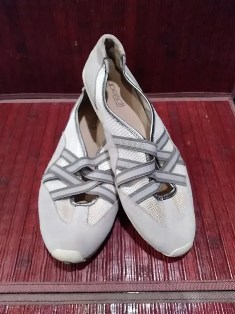Supersoft By Diana Ferrari "Mannie" Ladies Casual Shoes - Size 8C - TTH 24.1cm