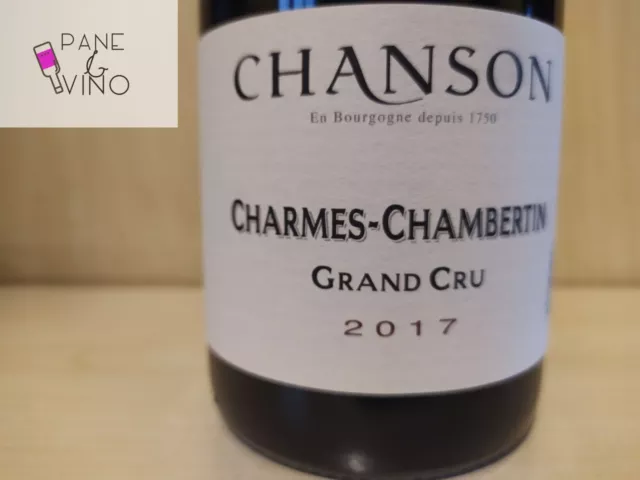 Charmes Chambertin Grand Cru 2017 - Chanson - Vin rouge Bourgogne