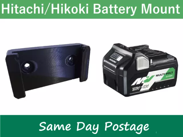 Hitachi Hikoki Battery Mount - 18V & 36V Multivolt Battery Holder