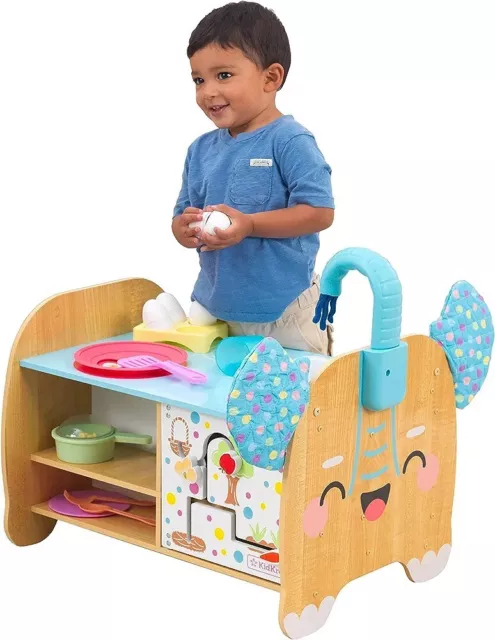 Cuisine éléphant en bois neuve Kidkraft 2