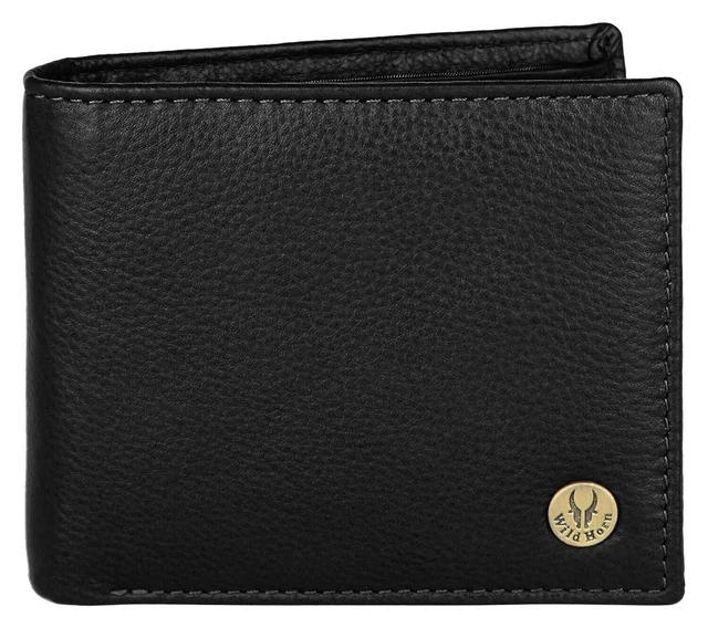 WildHorn® Portafoglio in vera pelle con protezione RFID e | FindTheDeal