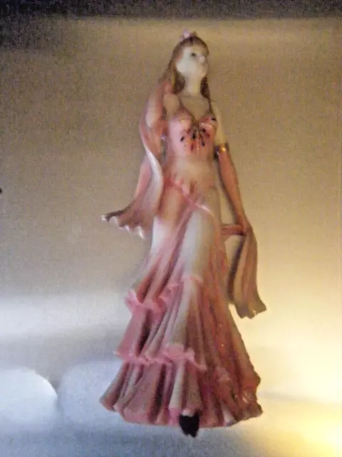 Regency Fine Arts Jade 2001 Lady Figurine - Beautiful Lady Jade Figure 26cm Tall