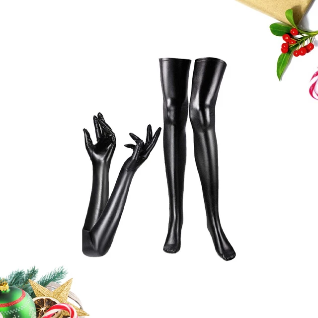 Set Abbigliamento Donna Affascinanti Guanti Calze Set Europeo Americano Sexy