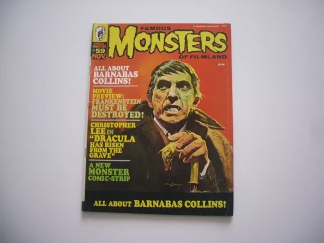 Famous Monsters of Filmland 59  :  G/VG