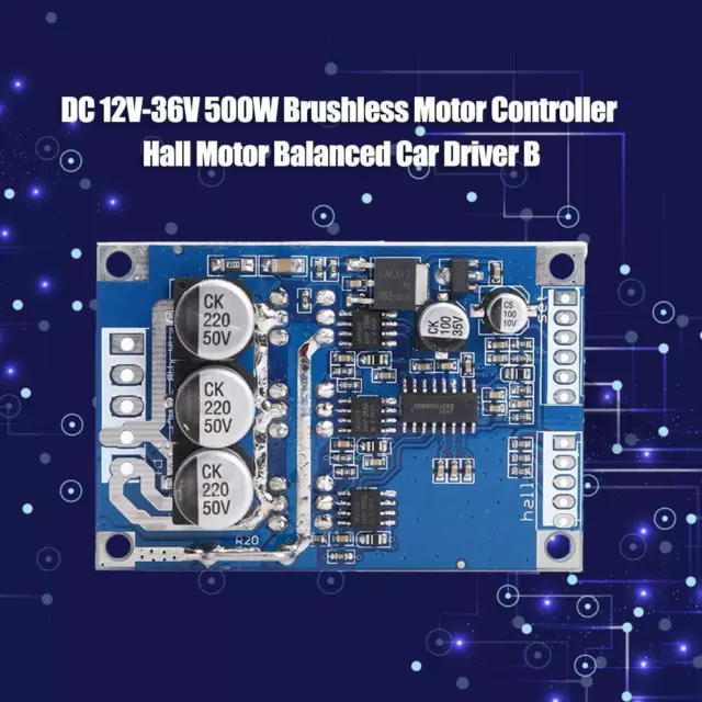 Modulo controller brushless no hall bilanciamento motore auto scheda di controllo conducente