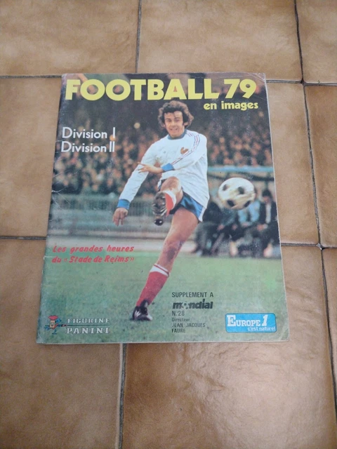 PANINI FOOT NOSTALGIE: Album Panini Foot 1986-1987 Championnat de France