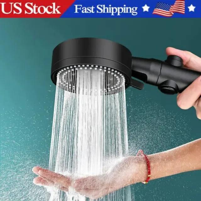 High-Pressure Shower Head, Multi-Functional Hand Held Sprinkler With 5 Modes US