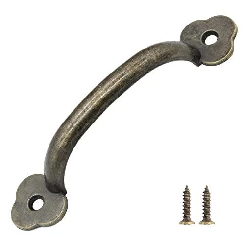 Piutouyar 12 Pcs Barn Door Handles Rustic Gate Handle 3.2 Inch Hole to Hole...