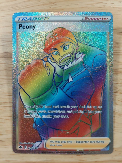 peony rainbow rare pokemon card Amazon.com: Serena 207/195- Silver Tempest - Full Art Rainbow