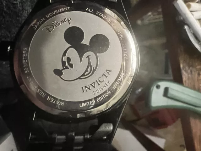 Invicta mickey mouse watch 90th anniversary cheap
