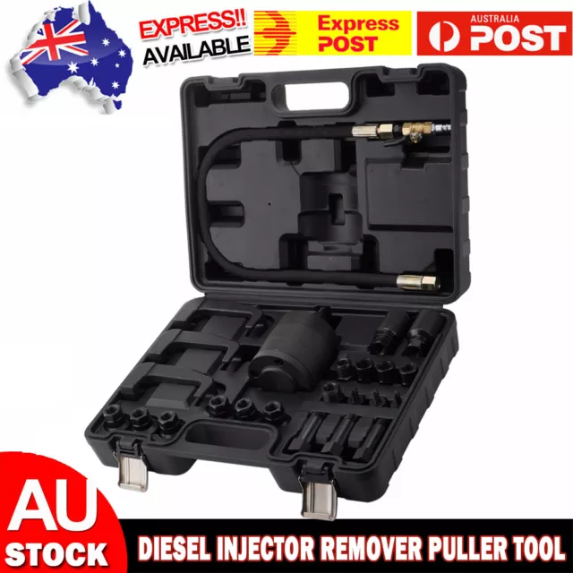 24x DIESEL INJECTOR PULLER Pneumatic Injectors Extractor Puller Tool Seized Pull