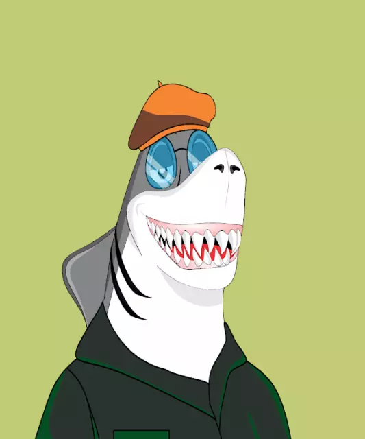Laughing Shark # 704 Limited Edition,  Only 1,111 available! RARE!