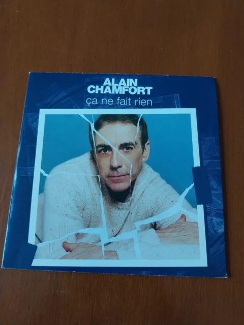 Alain Chamfort Cd Promo Ca Ne Fait Rien  1 Titre