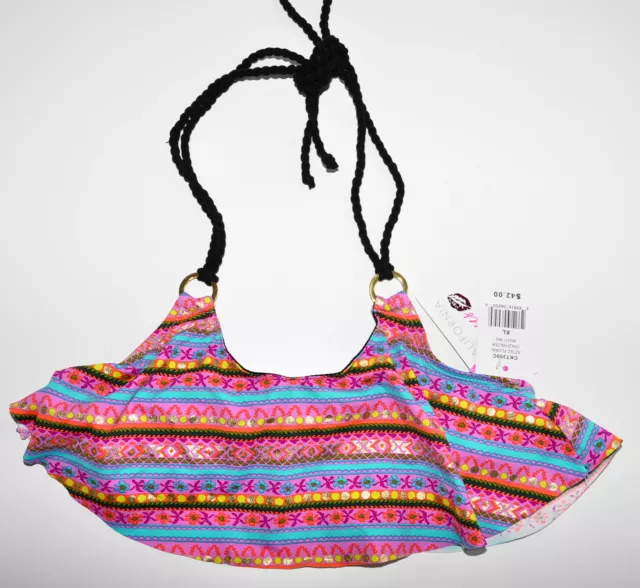 California Kisses Dancewear Girls Child XL Halter Top Aztec Dance Gymnastics New