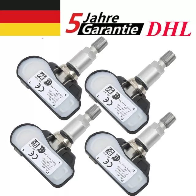 4x RDKS für MERCEDES-BENZ 433MHZ Reifendrucksensor TPMS A0009050030  - neu