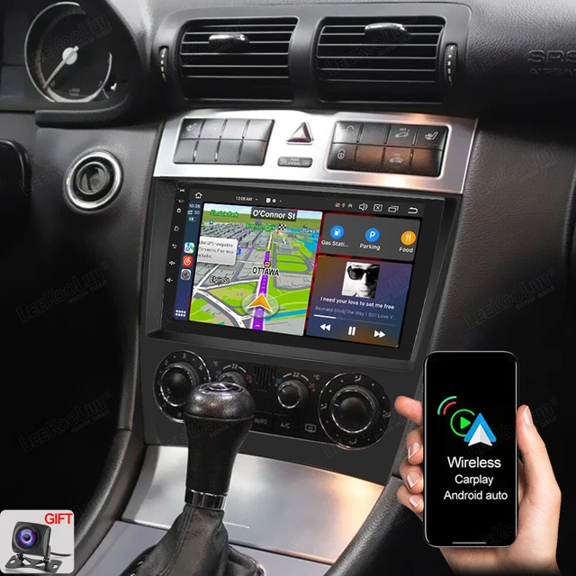for Mercedes Benz C-Class W203 2004-2007 Android 12.0 GPS Car Stereo Radio 2+32G