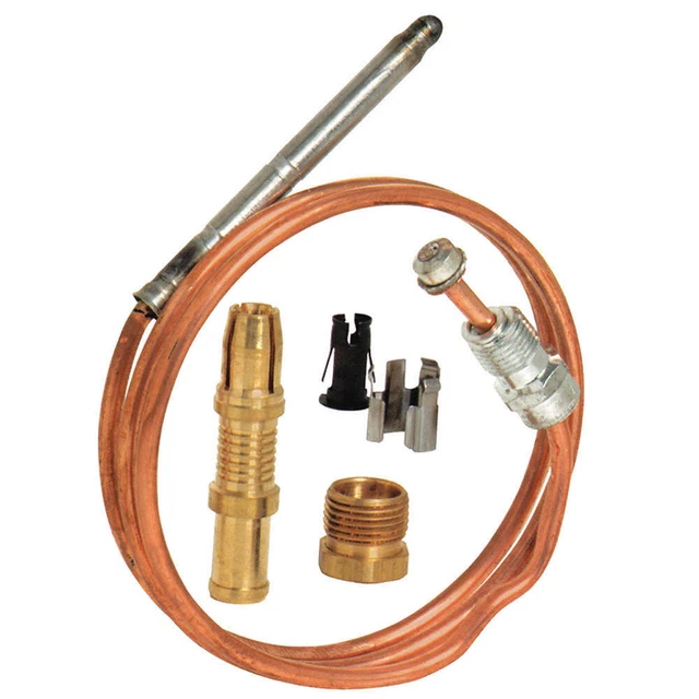 ROBERTSHAW 1980-036 Repl Thermocouple,Snap Fit,36 In