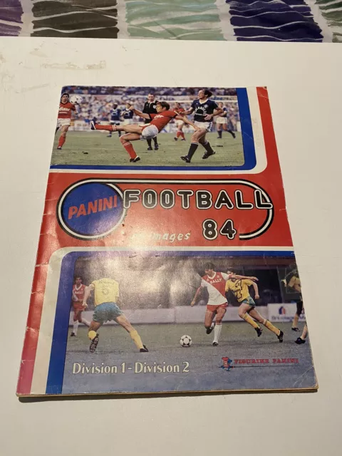 album panini foot 84 Incomplet En Très Bon État