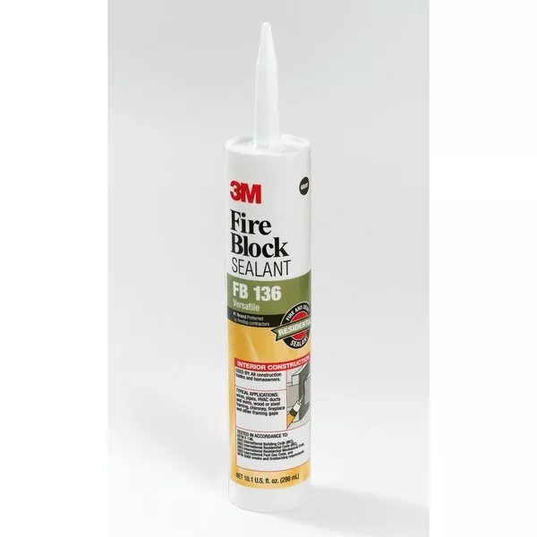 3M Fb136 Fire Barrier Sealant,10.1 Oz.,Gray 2