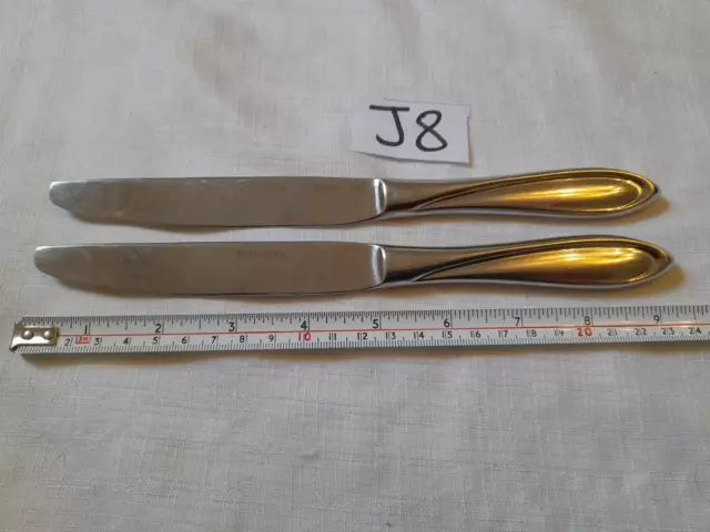 Arthur Price Newchurch 18/10 Stainless Steel Dinner Table Knives X 2