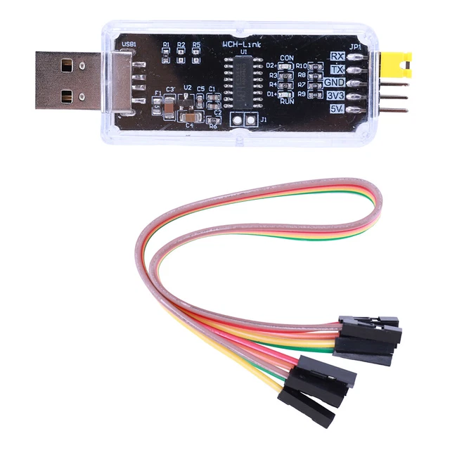 WCH-LINK-EMULATOR CMSIS-DAP RISC-V Online SWDTTL ARM USB Debug ...