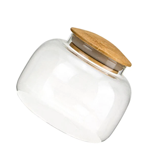 Barattolo In Vetro Con Tappo In Sughero 500ml - Per Terrari E Decorazioni - Foto 3