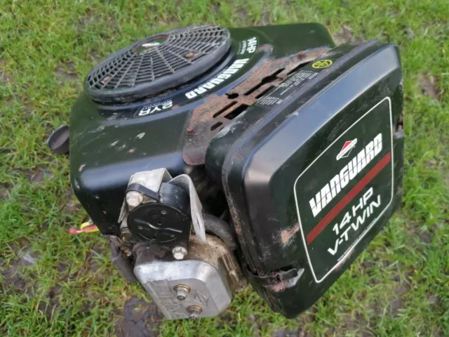 Briggs & Stratton Vanguard 14HP V-Twin Petrol Engine For Ride On Lawn Mower