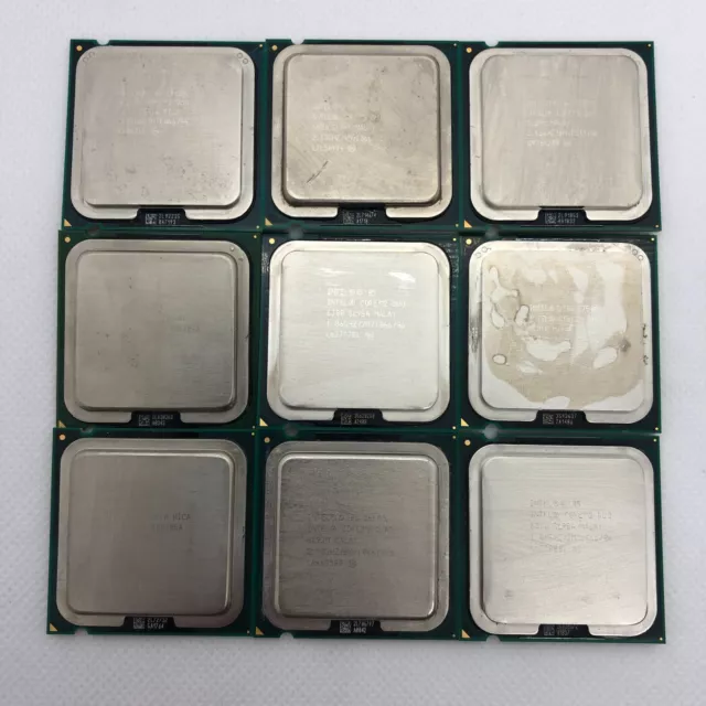 CPU INTEL - CORE 2 DUO / QUAD / PENTIUM - LGA 775 - Testé 100% Fonctionnel