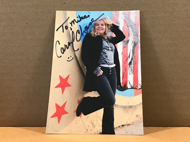 CAROL CHASE Hand Signed Autograph 4x6 Photo BACKUP SINGER FOR LYNYRD SKYNRRD