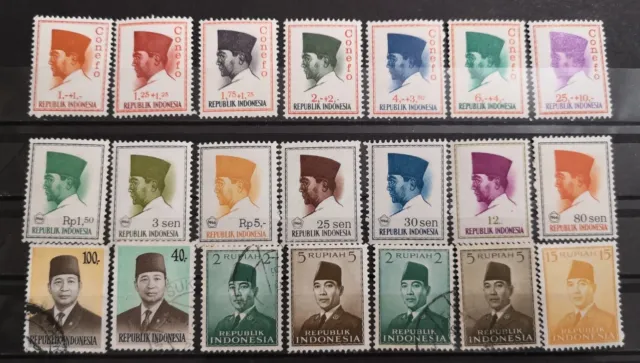 Indonesien / Indonesia :Lots & Summlung Briefmarken Postfrisch /gestempelt