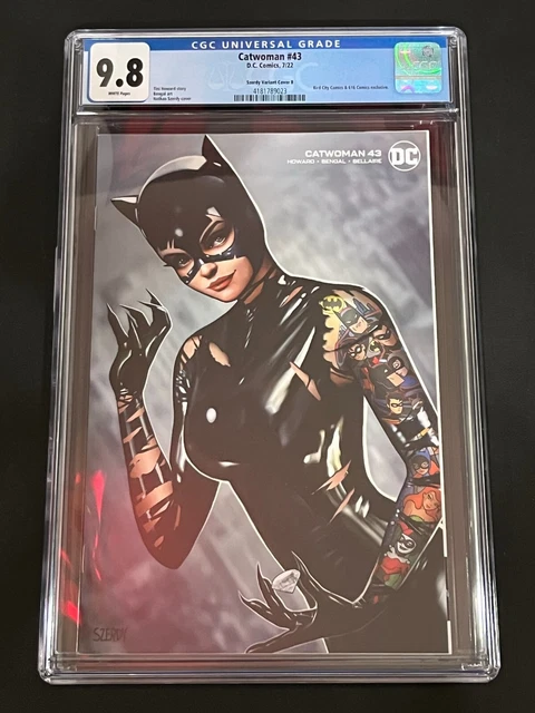Catwoman 43 7/22 D.C. Comics Szerdy Variant Cover B  CGC 9.8