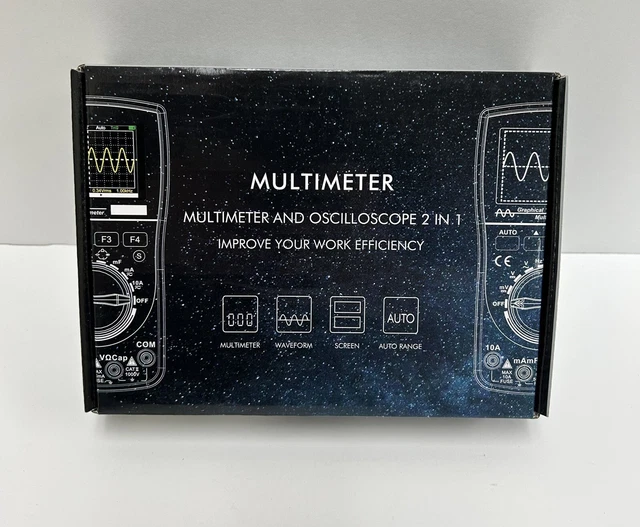 2 in 1 Handheld Oscilloscope and Multimeter w/ Carry Bag #LM2020 (NEW)