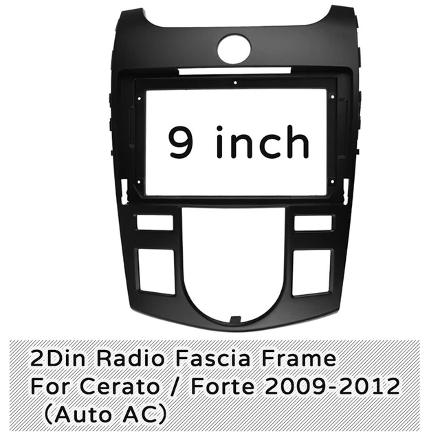Kit montaggio montaggio montaggio telaio cruscotto telaio auto stereo radio fascia 9 pollici 2877