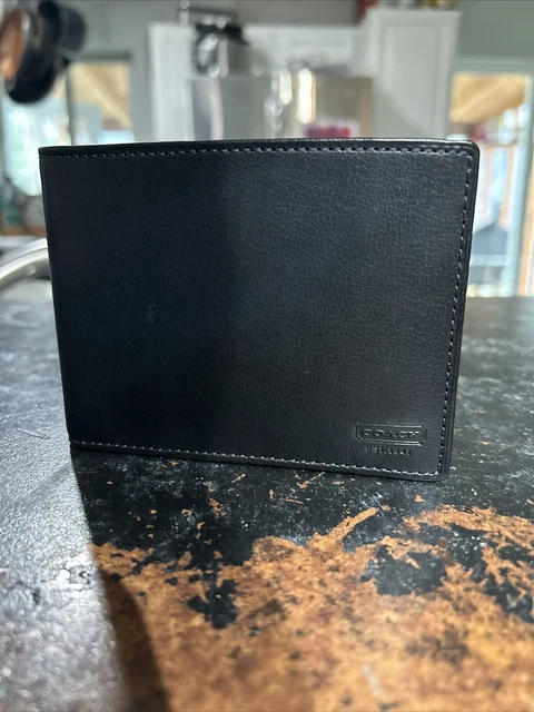 coach wallet men brand new