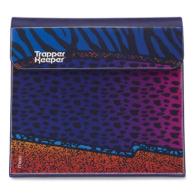 Mead 260038CP1ECM Trapper Keeper 3-ring Pocket Binder, 1" Capacity, 11.25 X