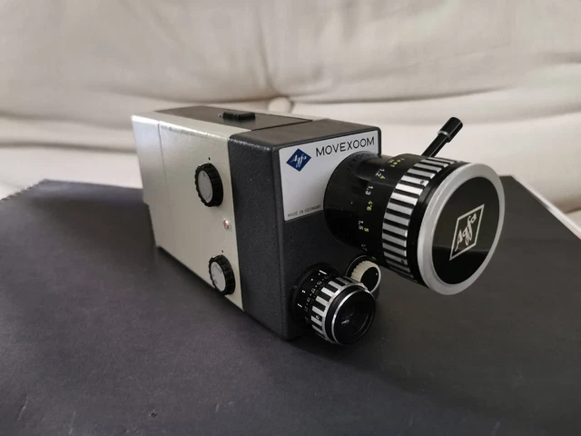 CAMERA PATHE BABY ANNEES 20 FONCTIONNE+ TROUSSE BONETTES + SACOCHE CUIR ECT