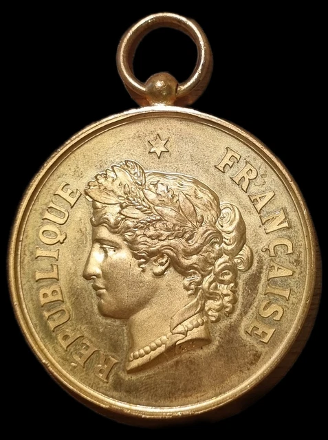 Médaille éducation physique et sports Pax et Labor République
