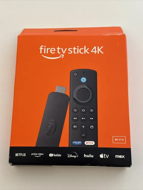 Amazon Fire Tv Stick 4K With New Alexa Voice Remote 2Nd Generation, New In Box