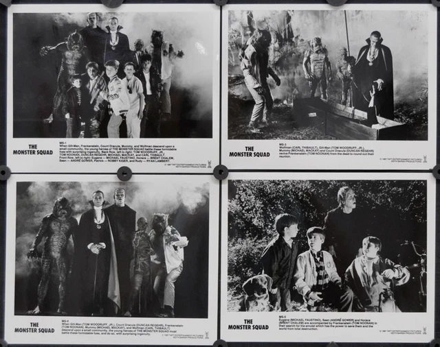 Monster Squad 1987 Autentico 8X10 (10) Nero & Bianco Film Stills Andre Gower