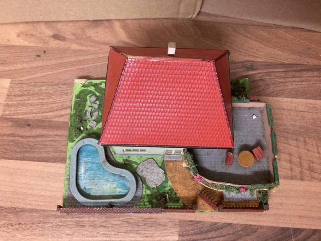 HAUS PAPPE H0 / TT Vero Owo Auhagen Mamos Einfamilienhaus Teich ddr